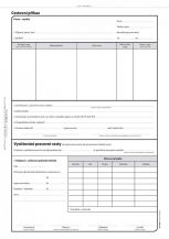 Obrázek k výrobku 20959 - Cestovní příkaz A4/100l.1050