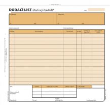 Obrázek k výrobku 20969 - Dodací list 21x20cm/100l.NCR 1079