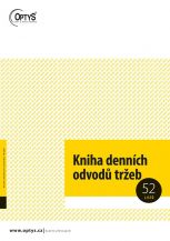 Obrázek k výrobku 21076 - Kniha denních odvodů tržeb A4 1095