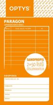 Obrázek k výrobku 21924 - Obchodní paragon číslovaný 2x50l.NCR1089