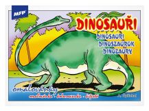 Obrázek k výrobku 21423 - Omalovánky A5 Dinosauři