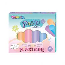 Obrázek k výrobku 21405 - Plastelína Colorino Pastel 6ks