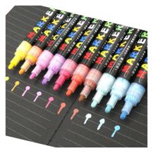 Obrázek k výrobku 20573 - Popisovač akrylový M&G 2mm pastel modrý