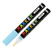 Obrázek k výrobku 20573 - Popisovač akrylový M&G 2mm pastel modrý