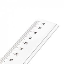 Obrázek k výrobku 22159 - Pravítko 20cm STARPAK čiré