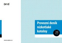 Obrázek k výrobku 21975 - Provozní deník kotelny  A4 1240