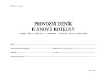 Obrázek k výrobku 21976 - Provozní deník plynové kotelny A4 1241