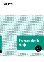 Obrázek k výrobku 21974 - Provozní deník stroje A4 1234