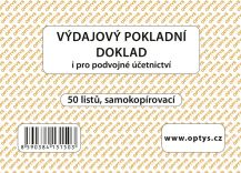 Obrázek k výrobku 21989 - Výdajový doklad A6/50l.NCR 1315