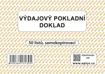 Obrázek k výrobku 21987 - Výdajový doklad jednod. A6/50l.NCR 1313