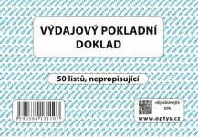 Obrázek k výrobku 21986 - Výdajový doklad jednoduchý A6/50l.1311